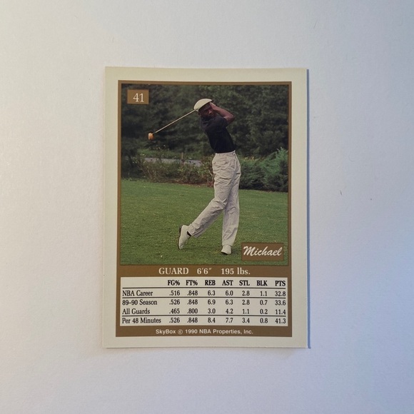 1990-1991 Skybox NBA Basketball Series 1 Complete Set - Michael Jordan​​​ - Picture 3 of 5